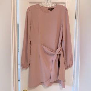 Mauve Lulu’s wedding guest dress, size medium